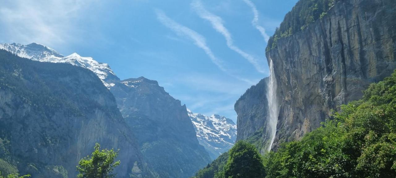 Apartmán Studio Inferno Lauterbrunnen Exteriér fotografie